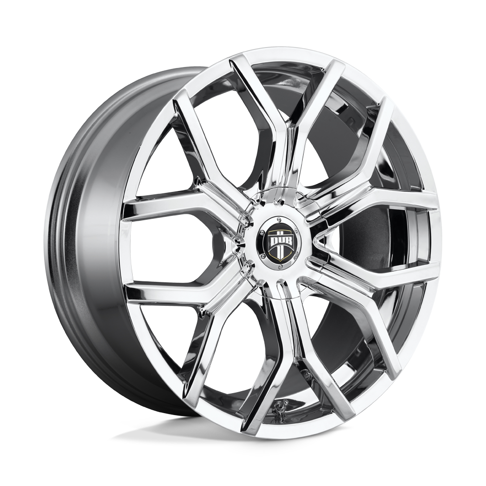 22X9.5 DUB 1PC S207 ROYALTY CHROME PLATED 6X135/6X139.7