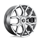 22X9.5 DUB 1PC S207 ROYALTY CHROME PLATED 6X135/6X139.7