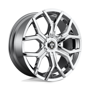 22X9.5 DUB 1PC S207 ROYALTY CHROME PLATED 6X135/6X139.7