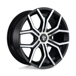 22X9.5 DUB 1PC S209 ROYALTY GLOSS MACH DOUBLE DARK TINT 6X135/6X139.7