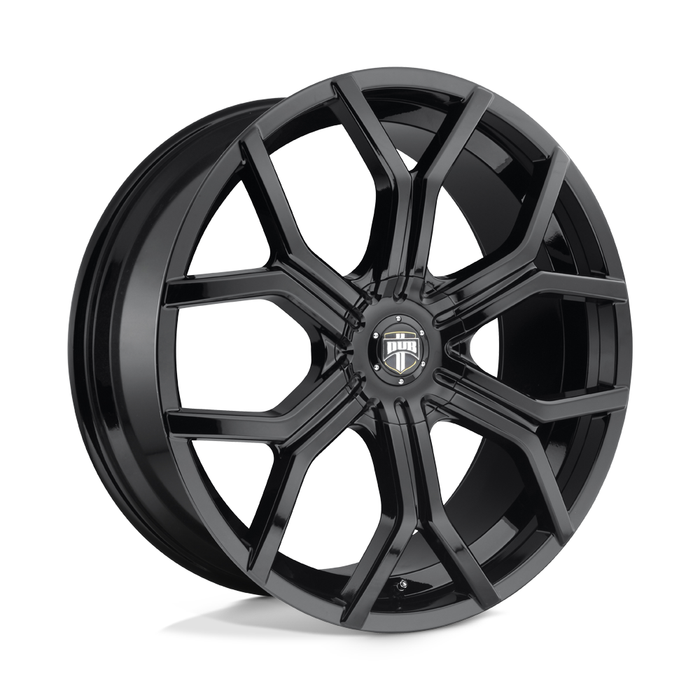 24X9.5 DUB 1PC S208 ROYALTY GLOSS BLACK 6X135/6X139.7