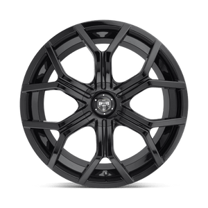 22X9.5 DUB 1PC S208 ROYALTY GLOSS BLACK 6X135/6X139.7