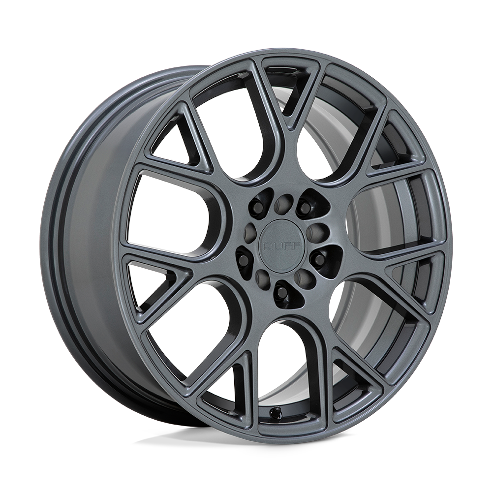 18" Ruff DRIFT GLOSS GUNMETAL 5X100/5X114.3