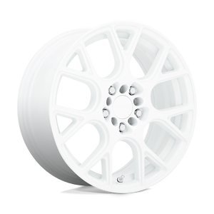 18X8 Ruff DRIFT GLOSS WHITE 5X112/5X120