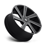 22X9.5 DUB 1PC S133 DIRECTA MATTE BLACK MILLED 5X115/5X120.65