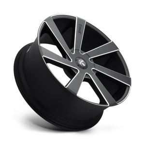 22X9.5 DUB 1PC S133 DIRECTA MATTE BLACK MILLED 6X132
