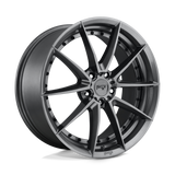 20X9 Niche 1PC M197 SECTOR GLOSS ANTHRACITE 5X120