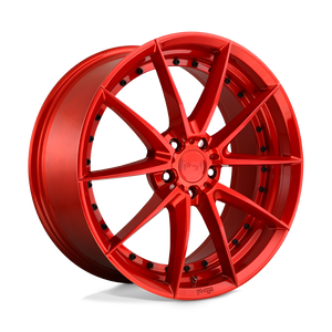 20X10.5 Niche 1PC M213 SECTOR CANDY RED 5X114.3