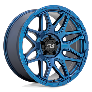 20X9.5 Black Rhino Hard Alloys SHOCKWAVE GLOSS MIDNIGHT BLUE 5X127