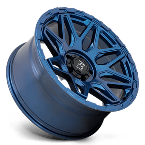 20X9.5 Black Rhino Hard Alloys SHOCKWAVE GLOSS MIDNIGHT BLUE 5X127