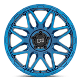 20X9.5 Black Rhino Hard Alloys SHOCKWAVE GLOSS MIDNIGHT BLUE 5X127