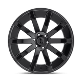 24X10 DUB 1PC S219 SHOT CALLA GLOSS BLACK 5X139.7