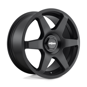 18X8.5 Rotiform R113 SIX MATTE BLACK 5X100/5X112