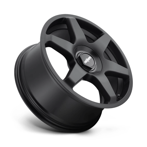 18X8.5 Rotiform R113 SIX MATTE BLACK 5X100/5X112