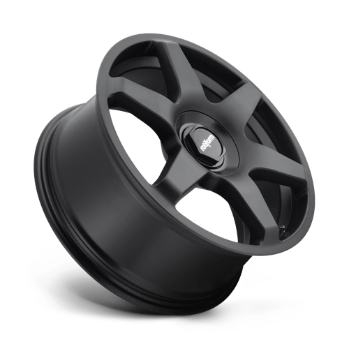 18X8.5 Rotiform R113 SIX MATTE BLACK 5X100/5X112