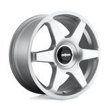 18X8.5 Rotiform R114 SIX GLOSS SILVER 5X100/5X112