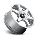 18X8.5 Rotiform R114 SIX GLOSS SILVER 5X100/5X112