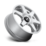 19X8.5 Rotiform R114 SIX GLOSS SILVER 5X100/5X112