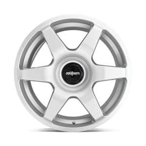 19X8.5 Rotiform R114 SIX GLOSS SILVER 5X100/5X112