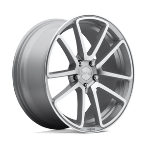 19X8.5 Rotiform R120 SPF GLOSS SILVER MACHINED 5X112