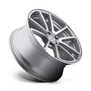 18X8.5 Rotiform R120 SPF GLOSS SILVER MACHINED 5X112