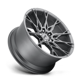 20X10 Niche 1PC M182 STACCATO MATTE ANTHRACITE 5X114.3