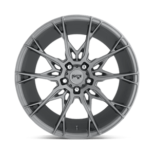 20X10 Niche 1PC M182 STACCATO MATTE ANTHRACITE 5X114.3