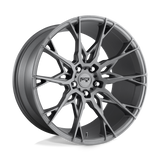 20X10.5 Niche 1PC M182 STACCATO MATTE ANTHRACITE 5X112