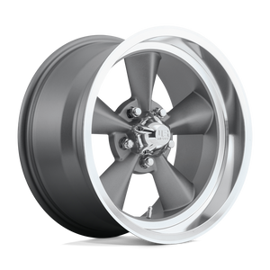 17X8 US Mag 1PC U102 STANDARD MATTE GUN METAL 5X114.3