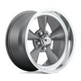 15X7 US Mag 1PC U102 STANDARD MATTE GUN METAL 5X114.3