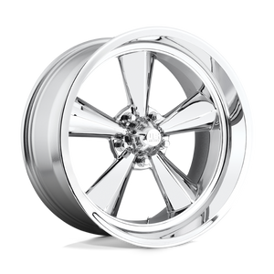 18X8 US Mag 1PC U104 STANDARD CHROME PLATED 5X120.65