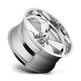 18X11 US Mag 1PC U818 TEMPLAR CHROME PLATED 5X120.65