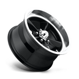 17X8 US Mag 1PC U107 STANDARD GLOSS BLACK 5X120.65