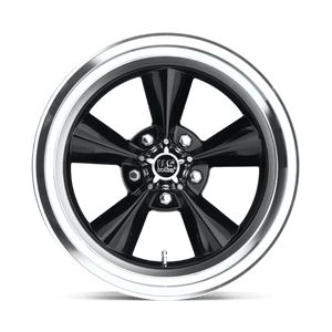 18X8 US Mag 1PC U107 STANDARD GLOSS BLACK 5X120.65