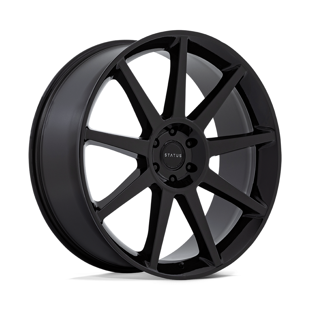 24X10 Status MAMMOTH GLOSS BLACK 6X135