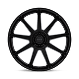 24X10 Status MAMMOTH GLOSS BLACK 6X135