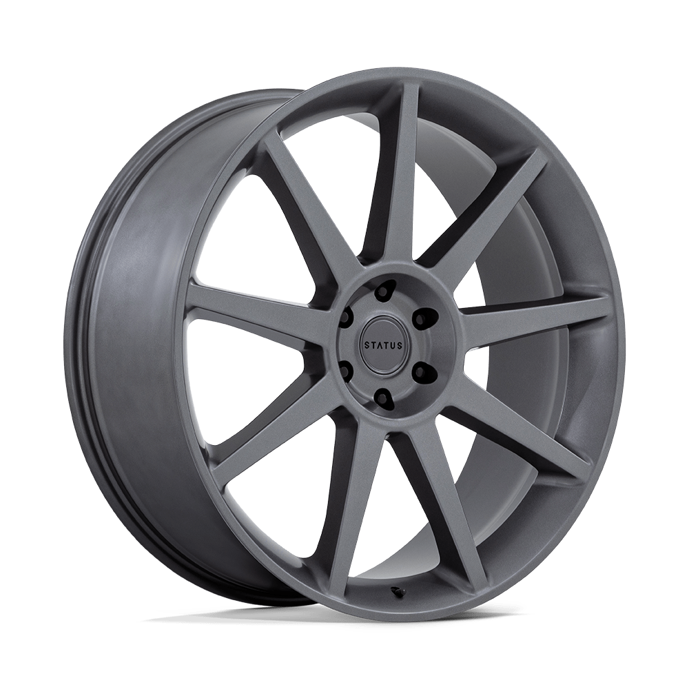 24X10 Status MAMMOTH MATTE ANTHRACITE 6X135