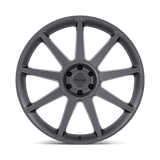 24X10 Status MAMMOTH MATTE ANTHRACITE 5X112