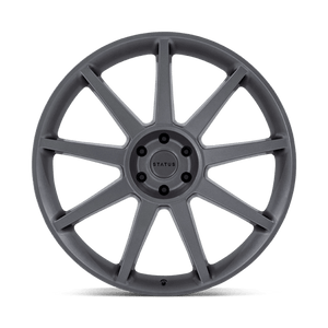24X10 Status MAMMOTH MATTE ANTHRACITE 5X112