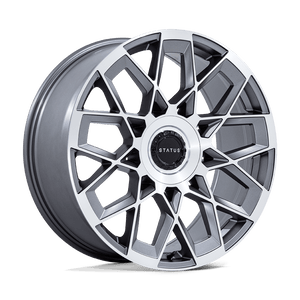 24X10 Status ST005 MATRIX ANTHRACITE MIRRORED 5X112/5X120