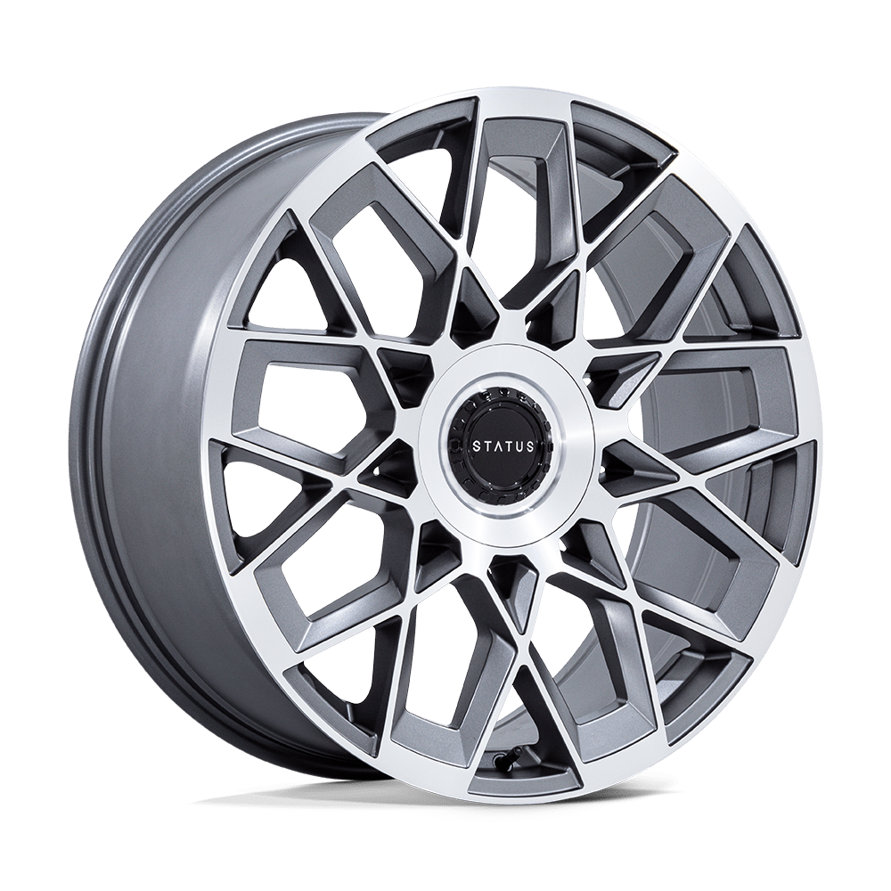 22X9.5 Status ST005 MATRIX ANTHRACITE MIRRORED BLANK