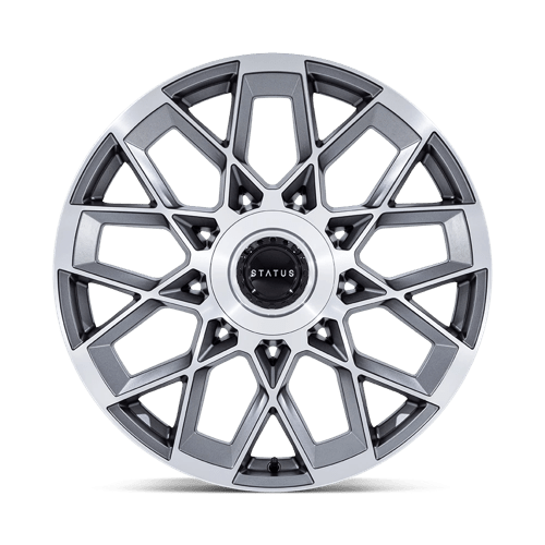 22X9.5 Status ST005 MATRIX ANTHRACITE MIRRORED 6X139.7