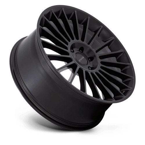 22X9.5 Status VENTI MATTE BLACK 6X135