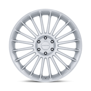 24X10 Status VENTI GLOSS SILVER 5X112