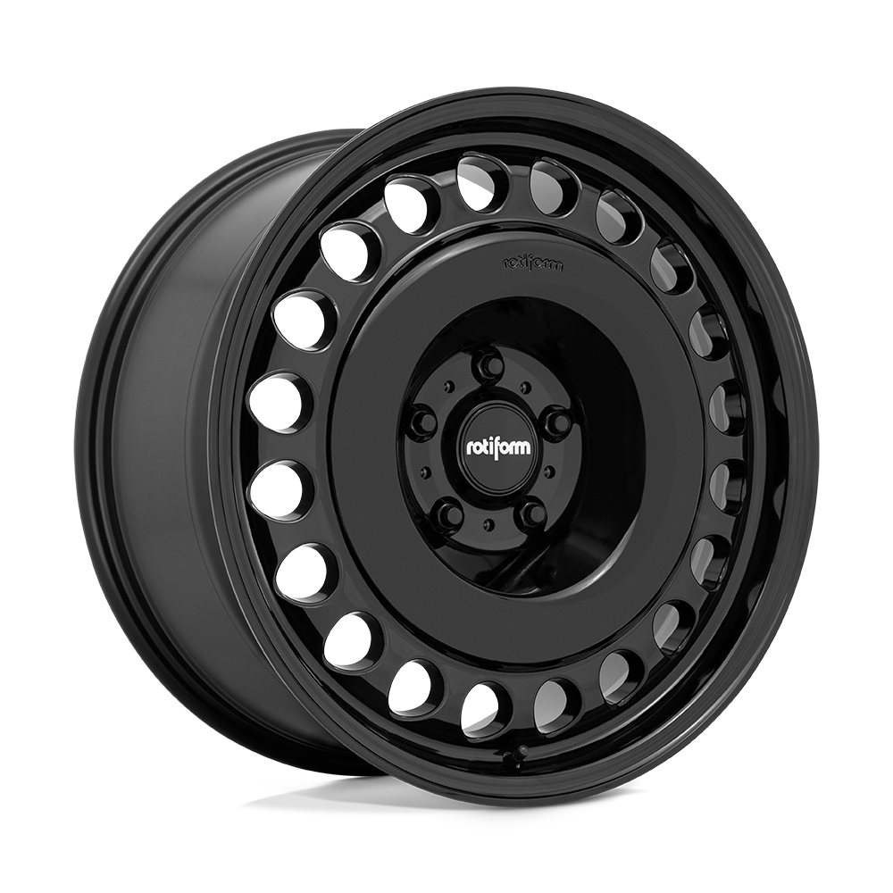 20X9 Rotiform R191 STL GLOSS BLACK 5X130