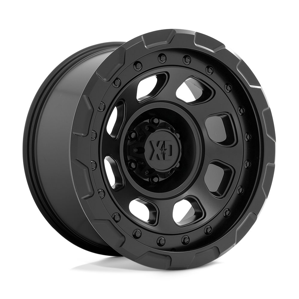 20X9 XD XD861 STORM SATIN BLACK 6X139.7
