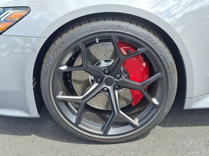 22” Wheels Fit Audi Q5 2018–2025 |  OE Style Rims |  Satin Black |  Set of 4