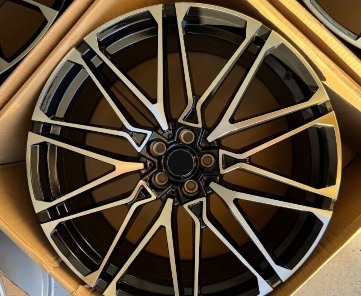 19” Rims - Made to Fit BMW 528i 528i xDrive | OE Style | 2011 2012 2013 2014 2015 2016 19x8.5/9.5 Wheels Brand New