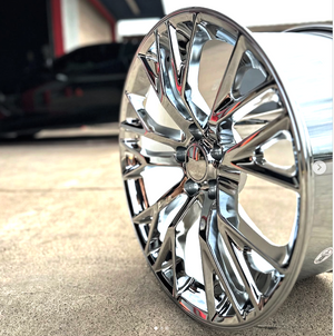 17”/18” Rims - Made to Fit Chevrolet Corvette, Coupe, Convertible, Z06, ZR1, Grand Sport | OE Style | 2005 2006 2007 2008 2009 2010 2011 2012 2013 | 17x9.5 Front, 18x? Rear Wheels Brand New - Model 62