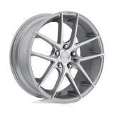 20X8.5 Niche 1PC M131 TARGA GLOSS SILVER MACHINED 5X114.3